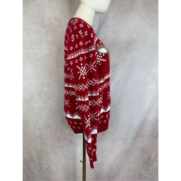 Vintage Style Rudolph Christmas Sweater - Picture 5 of 6